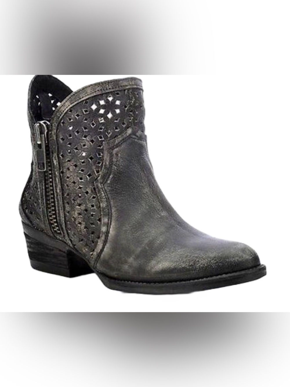 Circle G by Corral Ladies Shortie Cutout Bootie